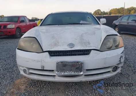 2003 Hyundai Tiburon Gt V6 z USA, uszkodzony, nr VIN KMHHN65F63U061107